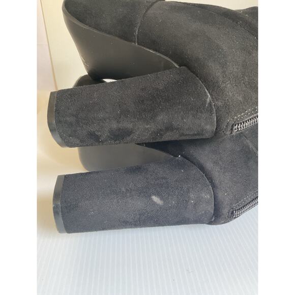 Steve Madden Over the Knee Thigh High Boots Women’s 7.5 Almond Toe Mid Heel - Picture 11 of 11